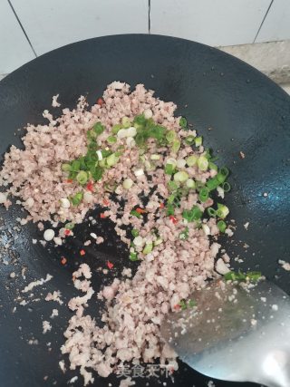 辣椒炒肉末步骤7
