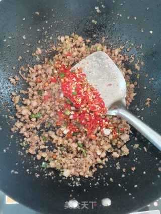 辣椒炒肉末步骤10