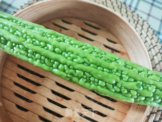苦瓜酿馅儿步骤1