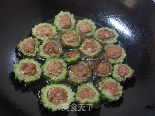 苦瓜酿馅儿步骤14