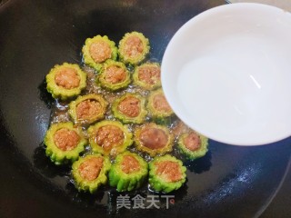 苦瓜酿馅儿步骤15