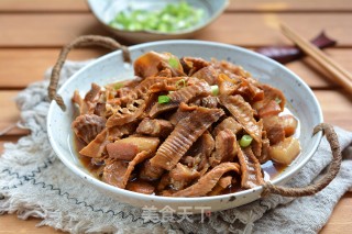 浓香入味的五花肉炖干笋尖步骤15