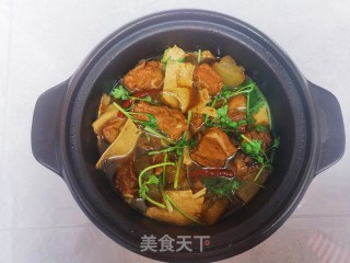 砂锅排骨炖冬瓜步骤11