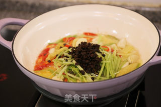 生啫鱼头煲步骤9