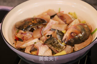 生啫鱼头煲步骤10