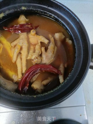 炖鸡爪步骤6