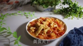 家常西红柿炒鸡蛋步骤6