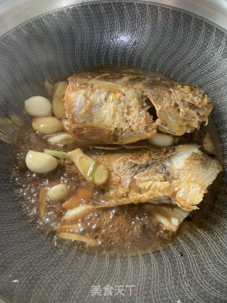 香煎黄鱼步骤6