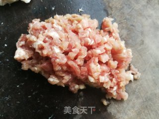 肉末豇豆炒豆腐步骤1