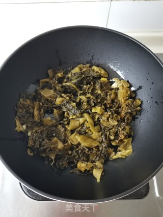 酸菜鱼片步骤6