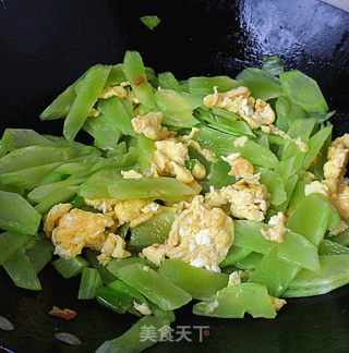 鸡蛋——鸡蛋炒莴笋步骤7