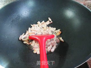 五花肉毛豆炒娃娃菜步骤6