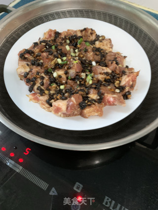 豆豉蒜蓉蒸排骨步骤6