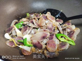 香肠炒酸豆角步骤4