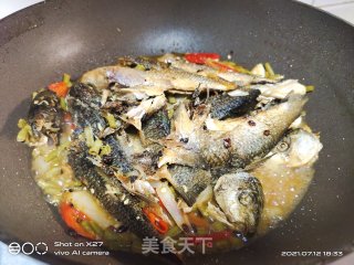 豆角烧干鱼步骤4