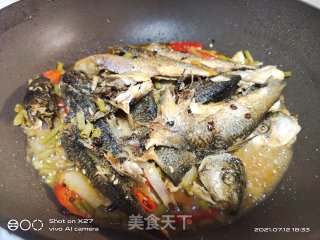 豆角烧干鱼步骤5