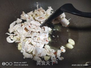 豆角烧肉片步骤3