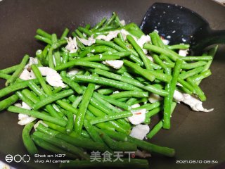 豆角烧肉片步骤4