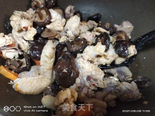 腐乳香菇烧鸡肉步骤6