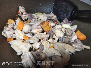 腐乳香菇烧鸡肉步骤5