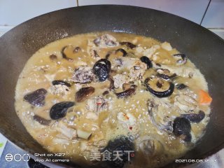 腐乳香菇烧鸡肉步骤9