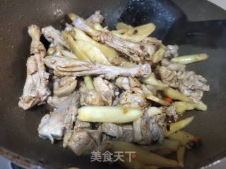鸭肉烧苦瓜步骤7