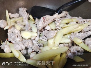 鸭肉烧苦瓜步骤6