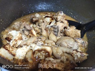 豆腐烧鸡肉步骤8