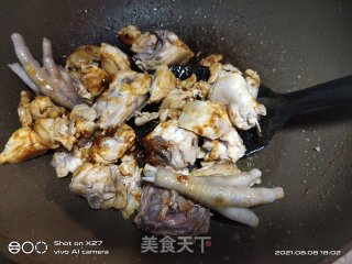 豆腐烧鸡肉步骤6