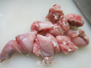兔腿烧茭白步骤4