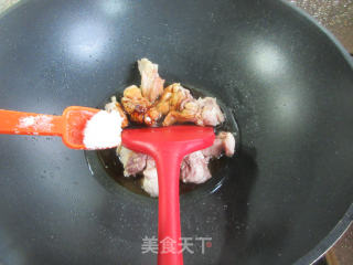 兔腿烧茭白步骤11