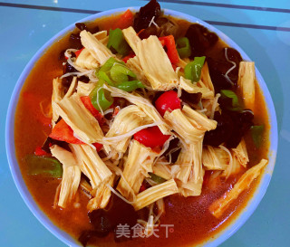 腐竹烧黑木耳步骤8