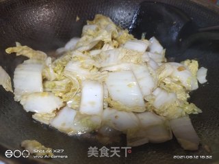 酸甜白菜步骤5