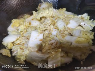 酸甜白菜步骤4