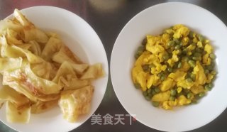 毛豆粒儿炒鸡蛋步骤9