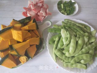 油豆角炖南瓜步骤2