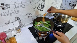 香辣小油菜步骤8