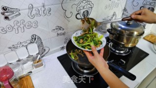 香辣小油菜步骤11