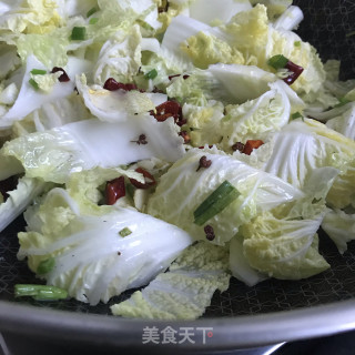快炒娃娃菜步骤6
