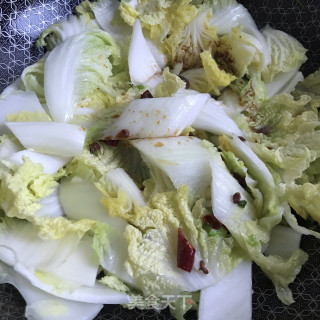快炒娃娃菜步骤7
