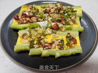 鸡蛋蒸苦瓜步骤14