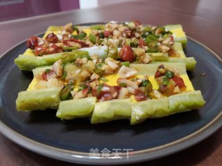 鸡蛋蒸苦瓜步骤15