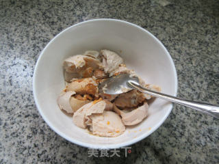 咸鸭蛋炒夜开花步骤2