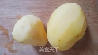 米饭杀手肉末土豆步骤1