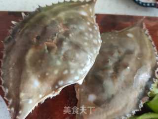 梭子蟹炒青椒步骤2