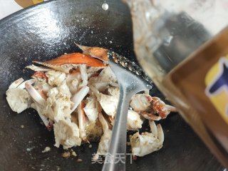 梭子蟹炒青椒步骤8
