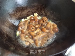 滑子菇小白菜烧丸子步骤7