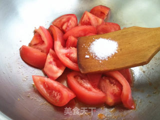 西红柿烧白菜步骤4