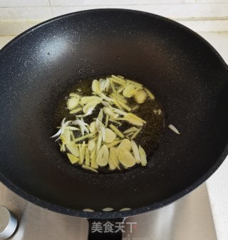 香菜梗炒牛肉步骤8