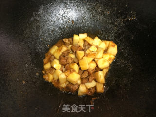 苹果牛肉粒步骤5
